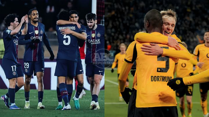 Remontada del PSG y triunfo del Dortmund en Ida de playoffs en Champions League