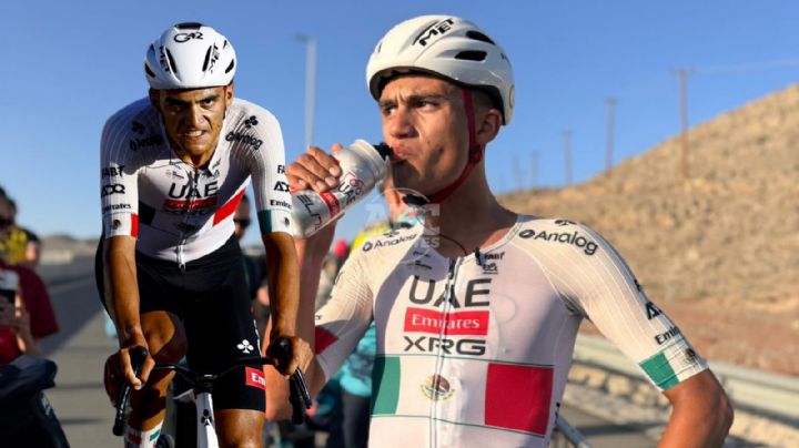 Isaac del Toro segundo en Jebel Mobrah y sube al segundo lugar del UAE Tour