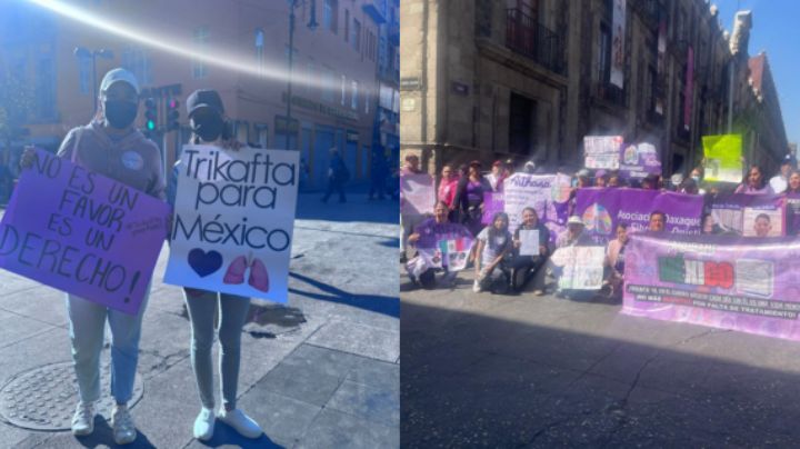 Marchan en CDMX por negativa de incluir el medicamento Trikafta en hospitales públicos