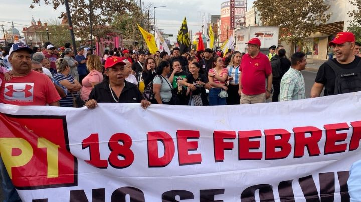 Marchan en Monterrey a 50 años de la matanza de 1976
