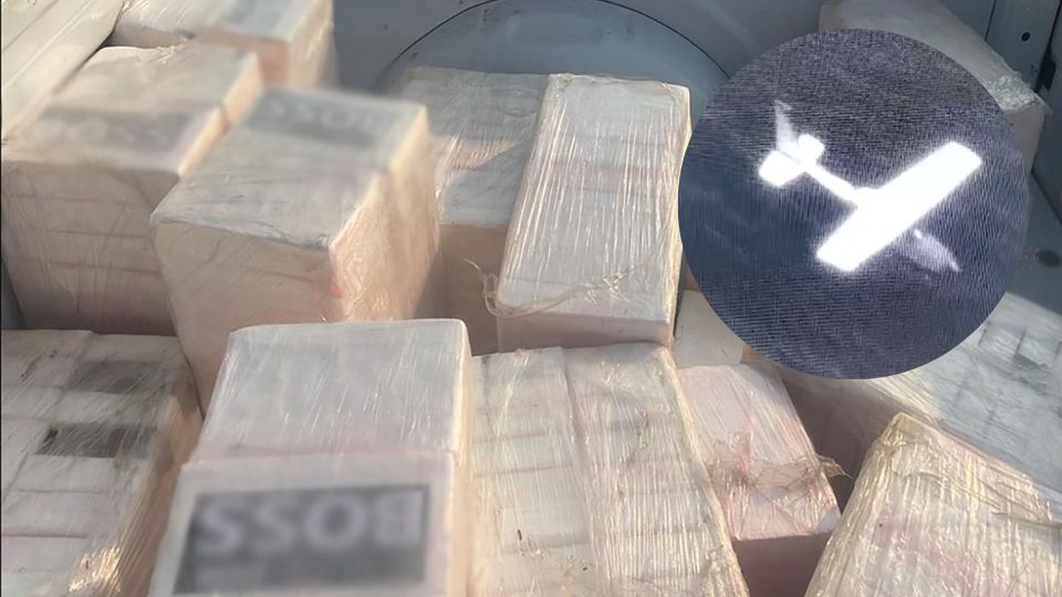 Paquetes de droga decomisada en Oaxaca | X / @OHarfuch