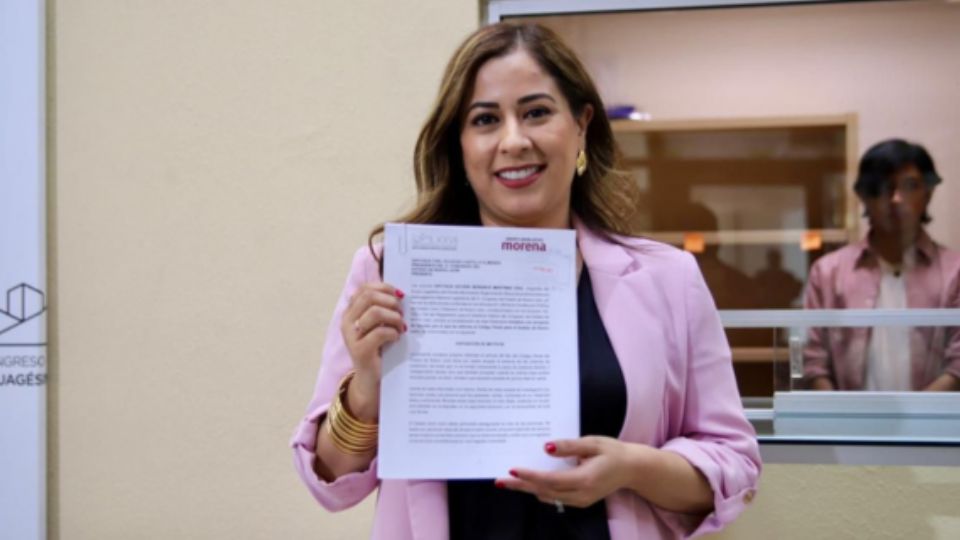 Bere Martínez, diputada de Morena.