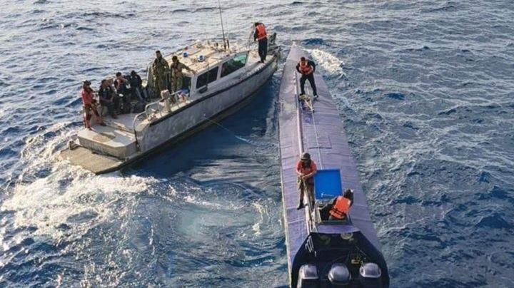 Cazan México y EU buque con 4 toneladas de cocaína en Manzanillo