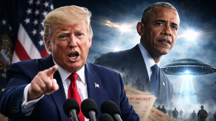 Arremete Trump contra Obama por confirmar vida extraterrestre