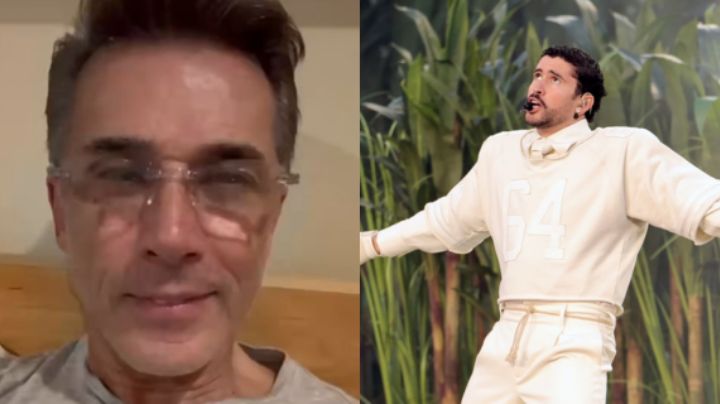 Sergio Mayer confiesa inspirarse en Bad Bunny para pedir licencia e irse a La Casa de los Famosos