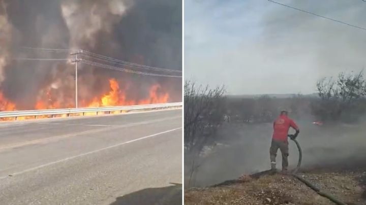 Sofocan intenso siniestro en Salinas Victoria