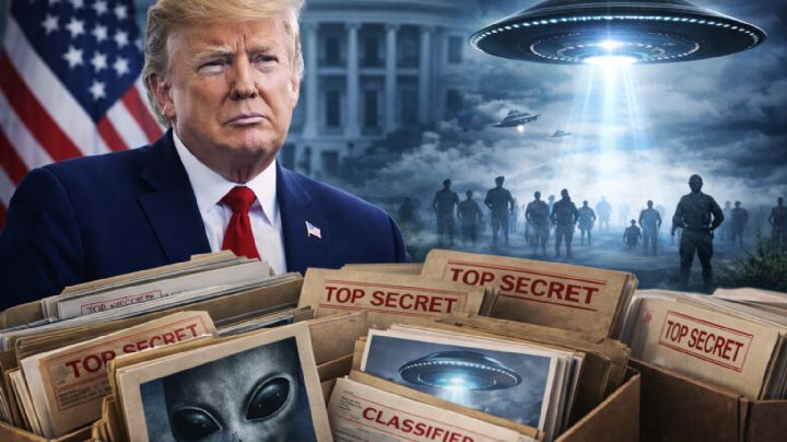 Ordena Trump liberar archivos sobre OVNIS y extraterrestres