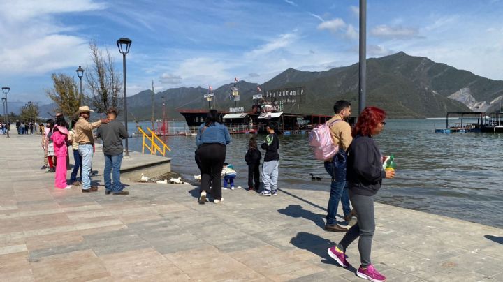 Pasan regios Día de la Candelaria en la Presa La Boca