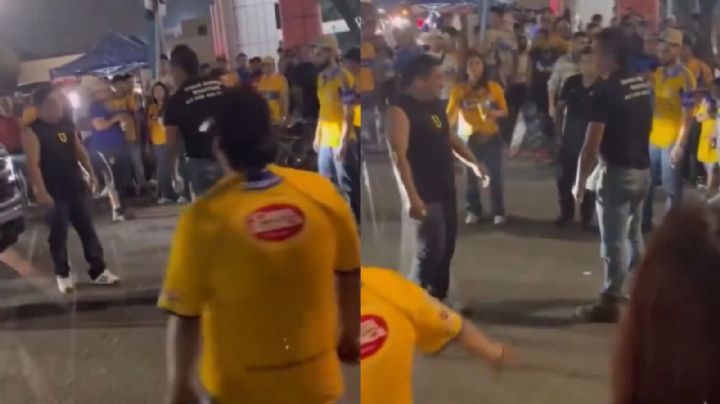 Reportan pleito entre barristas de Tigres tras derrota ante Pachuca