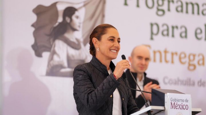 Claudia Sheinbaum pone en marcha programa de vivienda en Coahuila