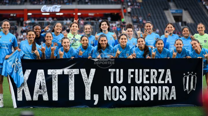 Rayadas rinde homenaje a Katty Martínez tras su lesión y la delantera agradece el apoyo