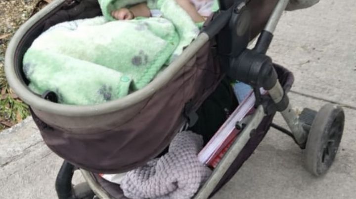 Rescatan a bebé de 5 meses abandonada en parque de San Nicolás