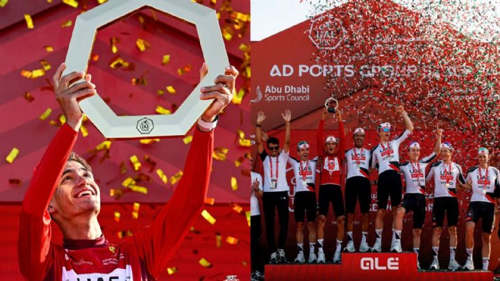 ‘Lo hicimos casi perfecto, es una locura’: Isaac del Toro tras ganar el Tour UAE