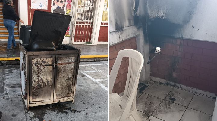 Incendio en escuela de Monterrey provoca desalojo de alumnos y maestros