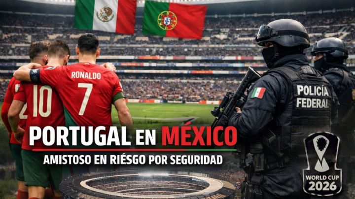 Portugal evalúa viaje a México para jugar amistoso por violencia en el país