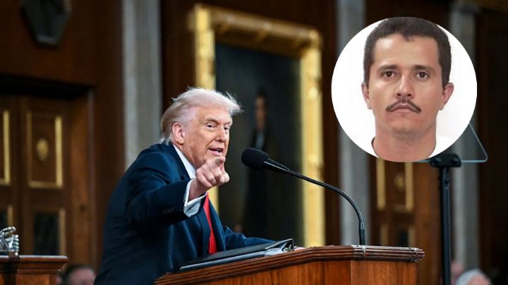 Donald Trump destaca muerte de 'El Mencho' en su discurso del Estado de la Unión