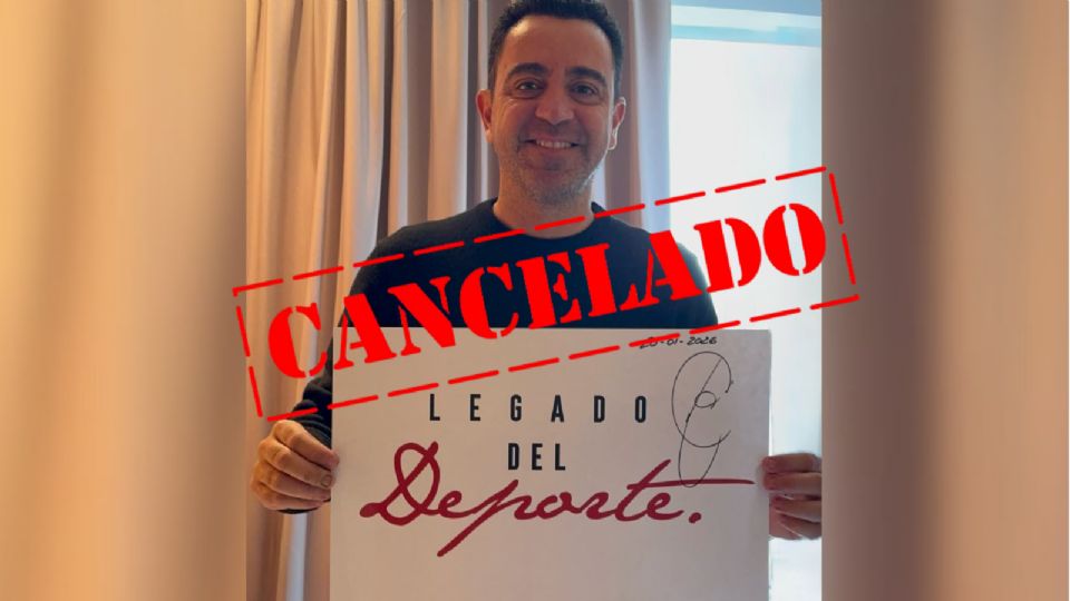 Cancelan firma de autógrafos de Xavi Hernández en Guadalajara por la inseguridad del país
