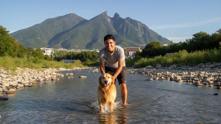 Veterinaria alerta sobre riesgos de llevar perros al río en Nuevo León