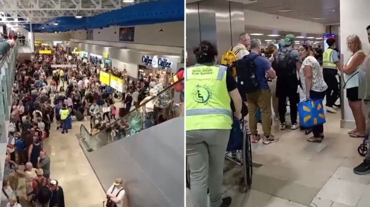 Colapsa Aeropuerto de Puerto Vallarta tras reactivar vuelos