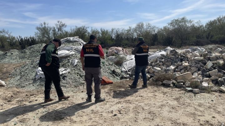 Clausuran tiradero clandestino en Los Ramones