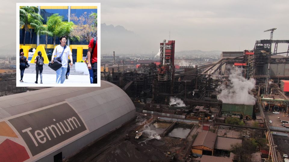 La zona en la que se ubica la empresa Ternium está densamente poblada, además de tener a unos metros el principal campus de la Universidad Autónoma de Nuevo León