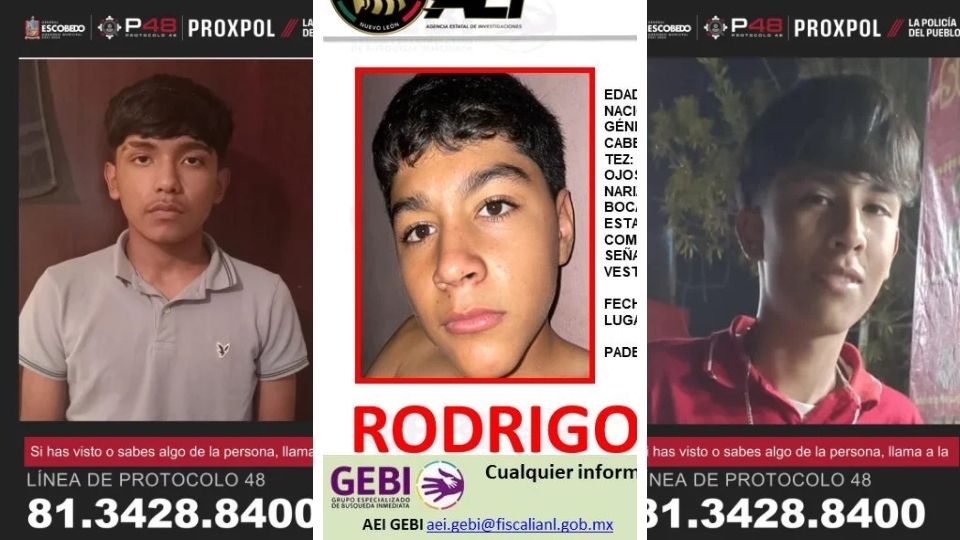 Desaparecen tres menores en Escobedo