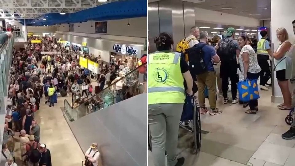 Colapsa Aeropuerto de Puerto Vallarta tras reactivar vuelos