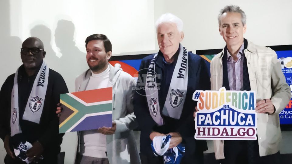 Sudáfrica elige a Pachuca como sede de entrenamiento para el Mundial 2026.