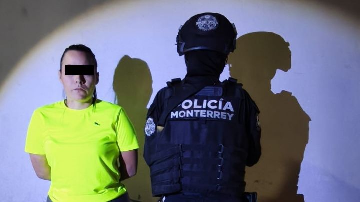 Detienen a mujer con 97 dosis de cristal en el centro de Monterrey