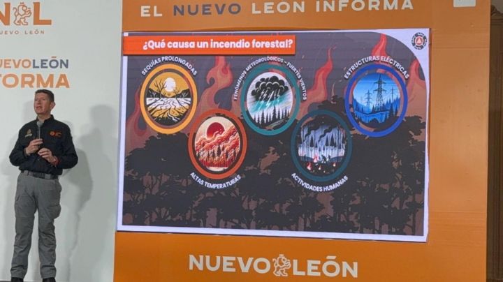 Alerta Protección Civil de incendios forestales en NL