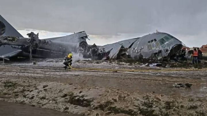 Al menos 15 muertos en accidente de un avión militar de carga en Bolivia