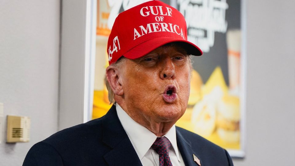 El presidente de Estados Unidos, Donald Trump, volvió a referirse al Golfo de América.