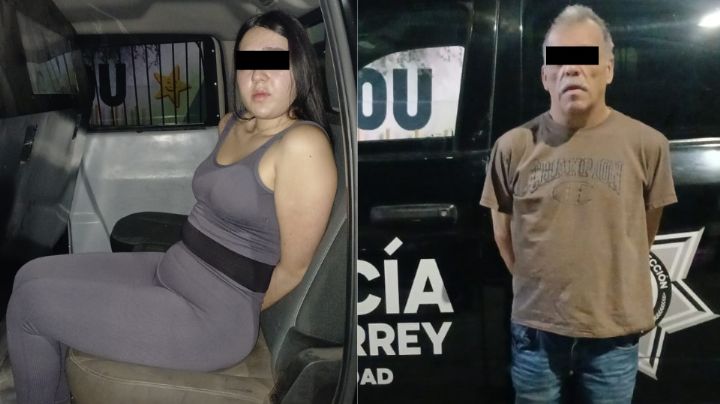Detienen a pareja por intentar defraudar con venta de dos iPhone 17, en Monterrey