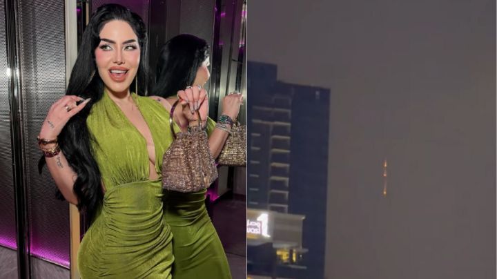 Video viral: Sol León graba ataques de misiles en Dubái