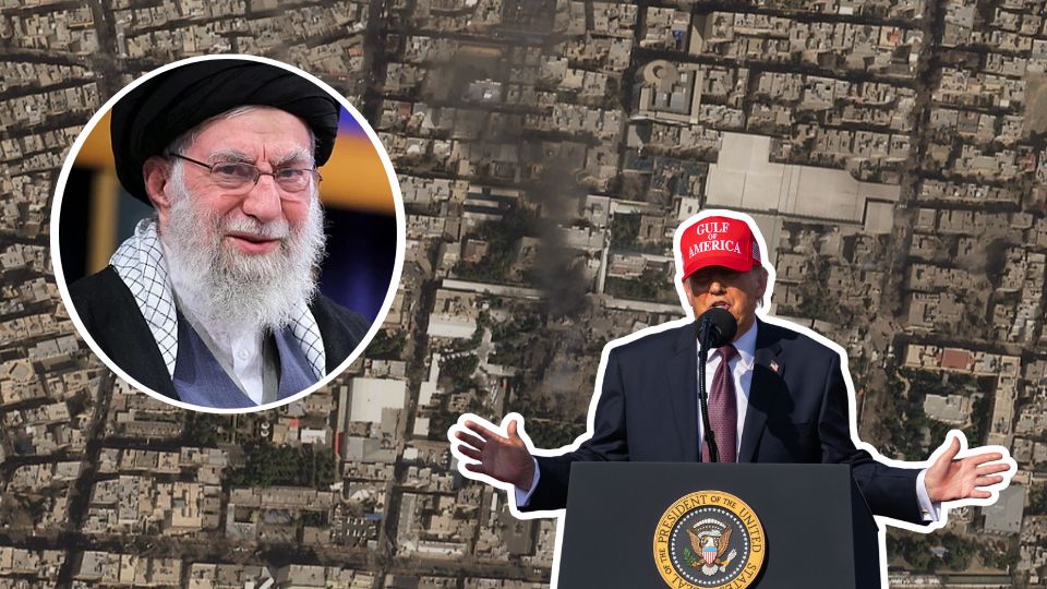 Trump reacciona ante la muerte de Jamenei.