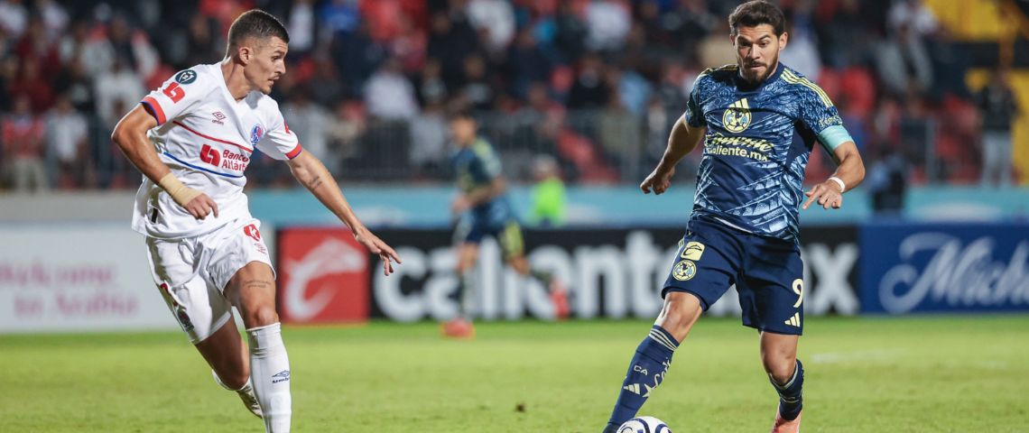 América vence al Olimpia en Honduras por 2 a 1 en su debut de Concacaf
