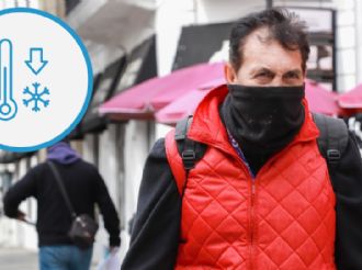 Frente frío: Así será la caída de la temperatura que sufrirá NL día a día