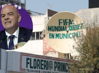 ‘Quedaste municipal’: Icónica antena de Monterrey lanza mensaje a la FIFA