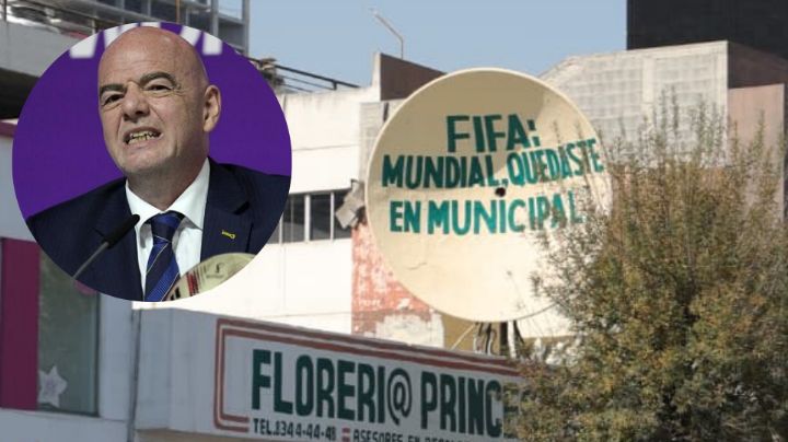 ‘Quedaste municipal’: Icónica antena de Monterrey lanza mensaje a la FIFA