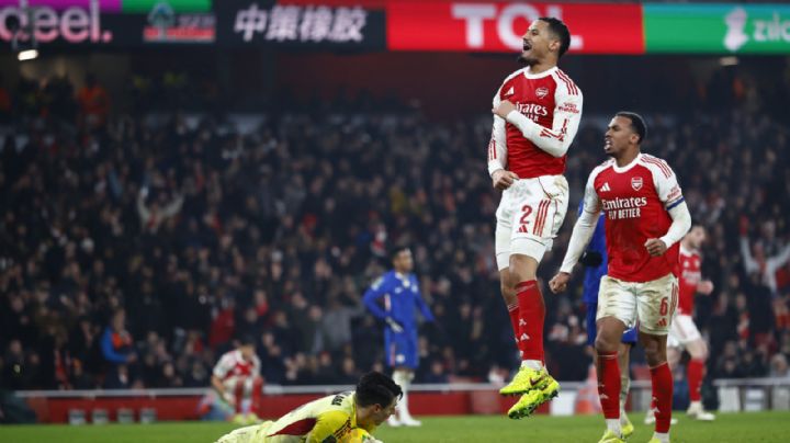 Arsenal avanza a la Final de la Carabao Cup con un gol agónico ante el Chelsea