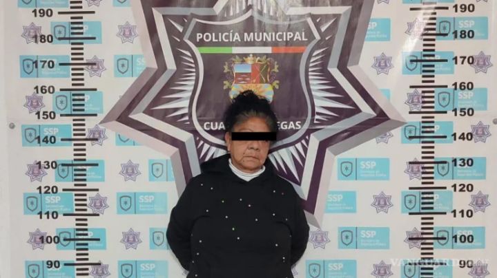 Detienen a abuelita de 68 años con medio kilo de mariguana en Coahuila