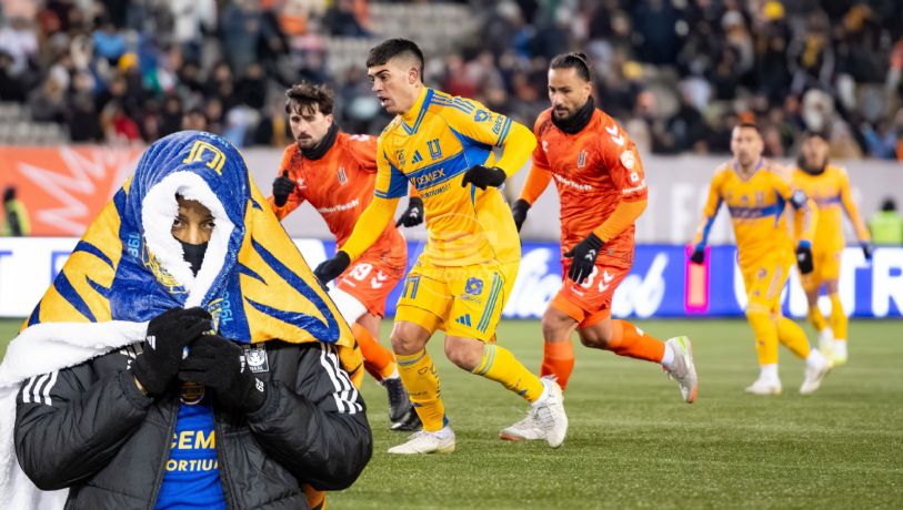 ¡Se congelan! Empata Tigres 0-0 con el Forge FC en partido disputado bajo gélido clima