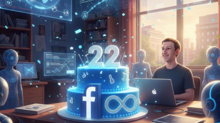 El origen de una era: Se cumplen 22 años del lanzamiento de Facebook desde Harvard