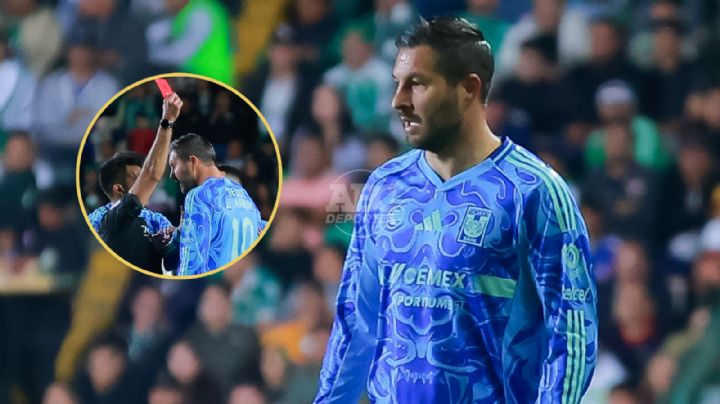 André-Pierre Gignac solo recibió un partido de suspensión tras su expulsión ante León