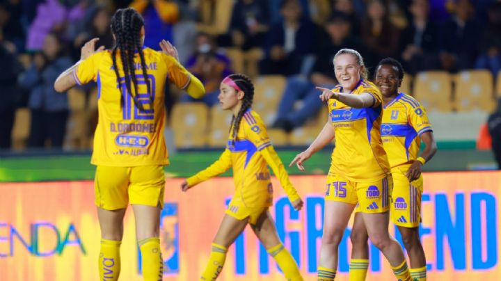 Tigres Femenil vence 4-2 a Cruz Azul Femenil y mantiene su racha invicta