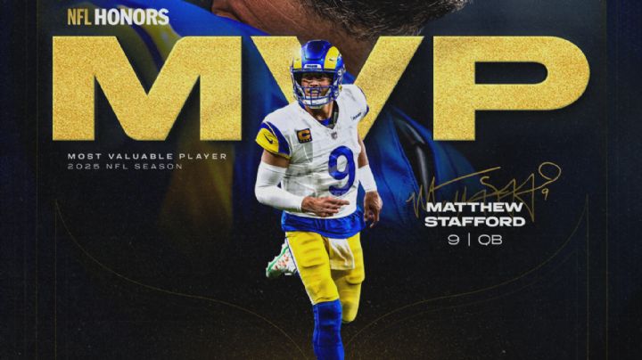 NFL: Matt Stafford es el MVP; Belichick no entró al Salón de la Fama
