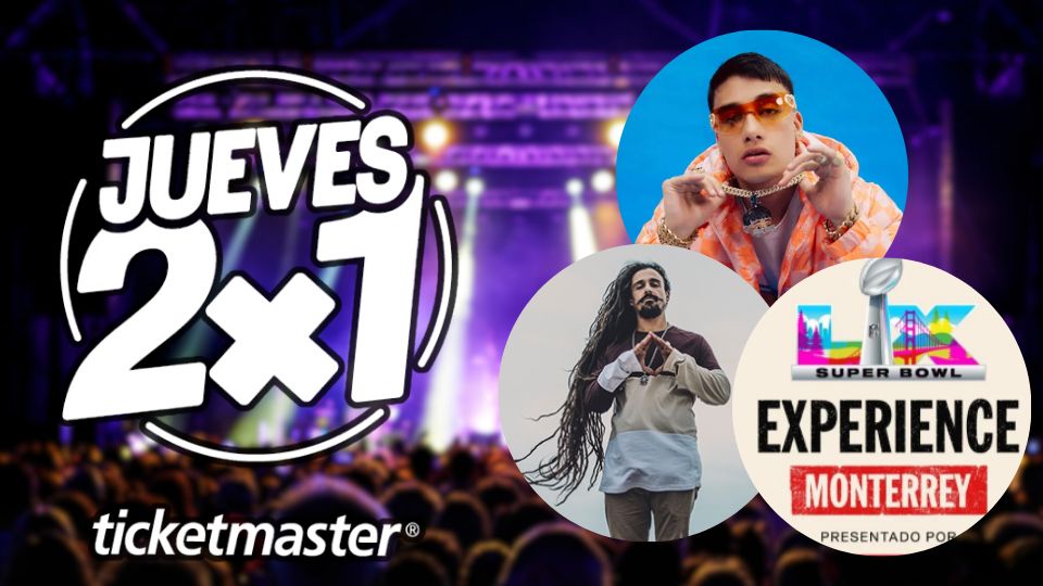 Ticketmaster Jueves 2x1.
