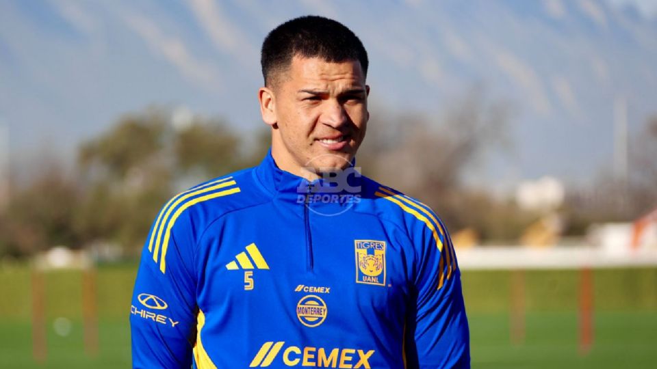 Araújo trabajó bajo las indicaciones de Guido Pizarro en su primera práctica con Tigres.