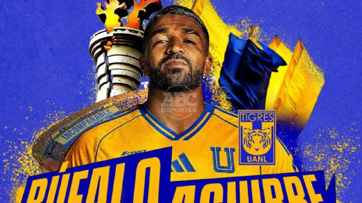 Tigres hace oficial la llegada de Rodrigo Aguirre para el Clausura 2026