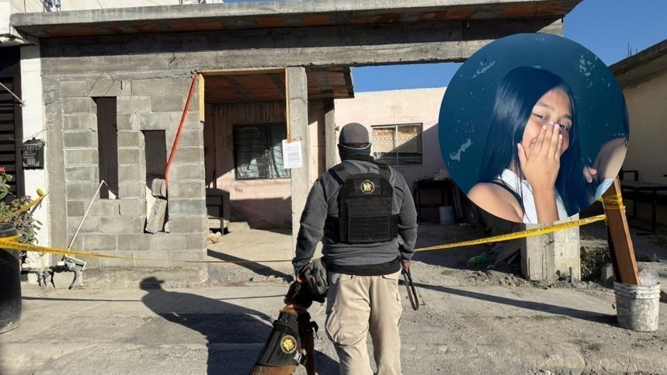Autoridades catean casa donde ocurrió el crimen de la menor de edad en Monterrey